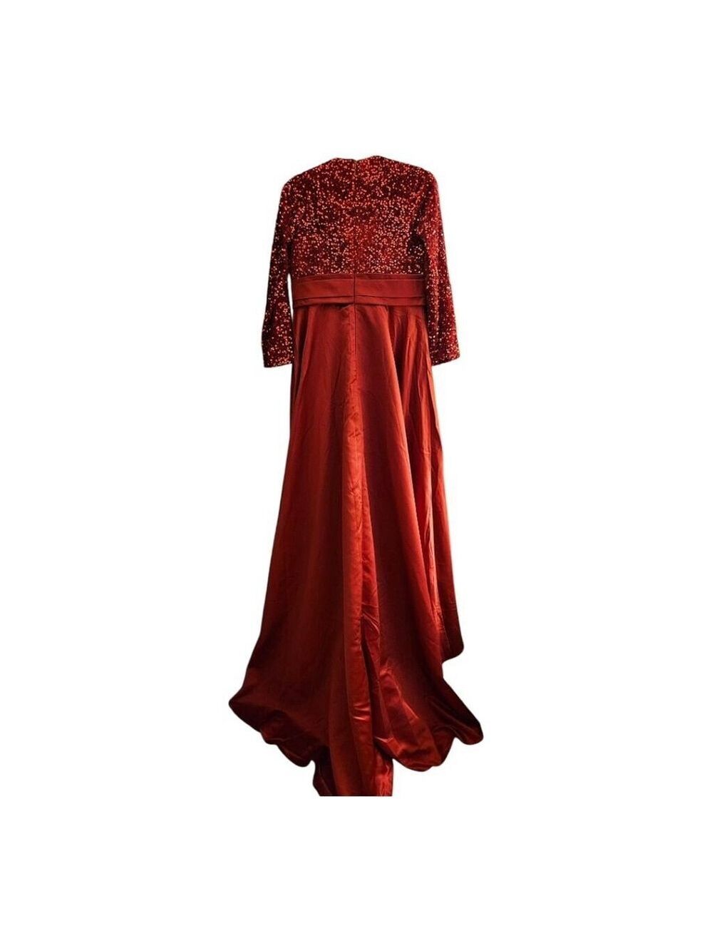 LanTing Wedding Dress, M, Red - Picture 10 of 14
